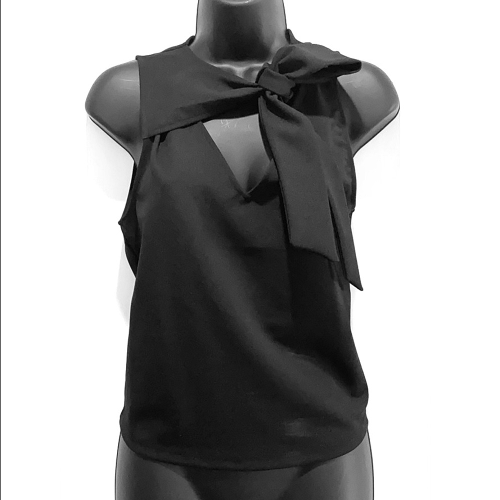 Zara Sleeveless shirt with Bow